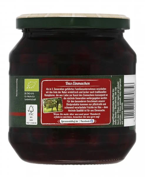 Spreewaldhof Bio Schattenmorellen 2 Spreewaldhof Bio Schattenmorellen – Bild 2