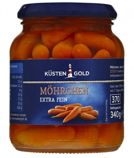 Küstengold Möhrchen Extra Fein