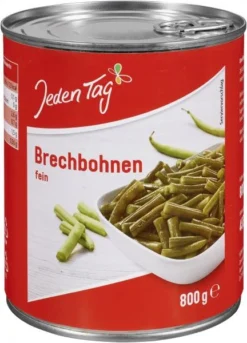 Jeden Tag Brechbohnen Fein