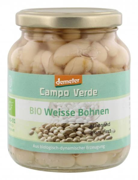 Campo Verde Demeter Weiße Bohnen 1 Campo Verde Demeter Weiße Bohnen