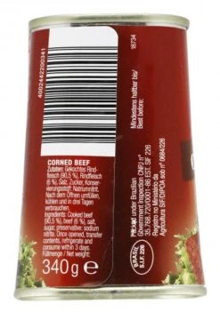 Rio Plata Corned Beef -Lebensmittelserien Geschäft 4502050013 4002442200341 03