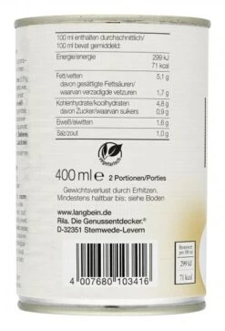 Jürgen Langbein Champignon-Rahm-Suppe -Lebensmittelserien Geschäft 4502050163 4007680103416 03