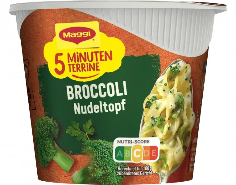 Maggi 5 Minuten Terrine Broccoli Nudeltopf 2 Maggi 5 Minuten Terrine Broccoli Nudeltopf – Bild 2