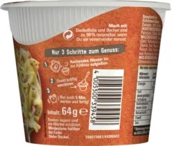 Maggi 5 Minuten Terrine Spaghetti In Cremiger Schinkensauce -Lebensmittelserien Geschäft 4502050398 4005500339458 05.jpg