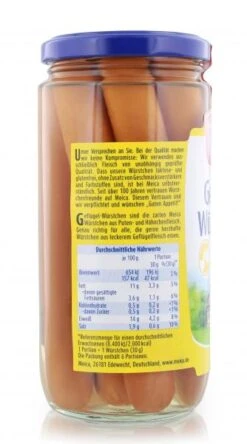 Meica Geflügel-Würstchen In Eigenhaut -Lebensmittelserien Geschäft 4502050399 4000503148502 03.jpg