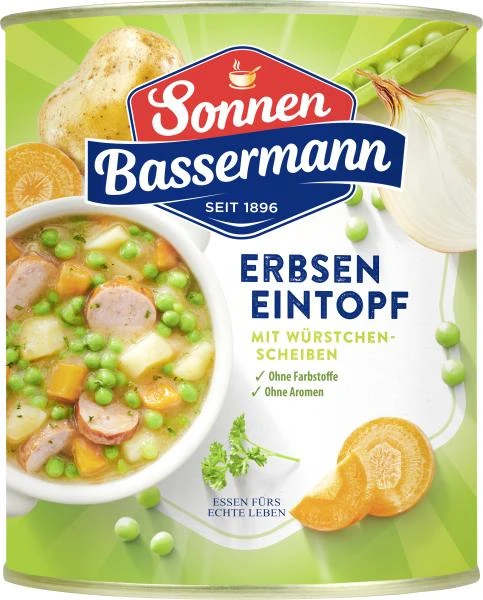 Sonnen Bassermann Erbsen-Eintopf 1 Sonnen Bassermann Erbsen-Eintopf