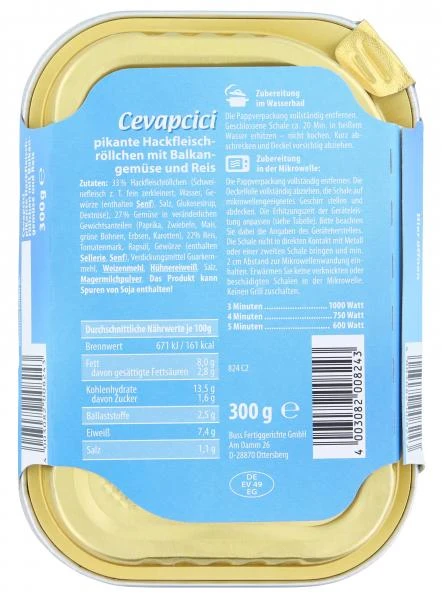 Buss Freizeitmacher Cevapcici 2 Buss Freizeitmacher Cevapcici – Bild 2