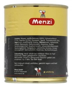 Menzi Bohnensuppe Serbisch -Lebensmittelserien Geschäft 4502051447 4016900410098 03.jpg