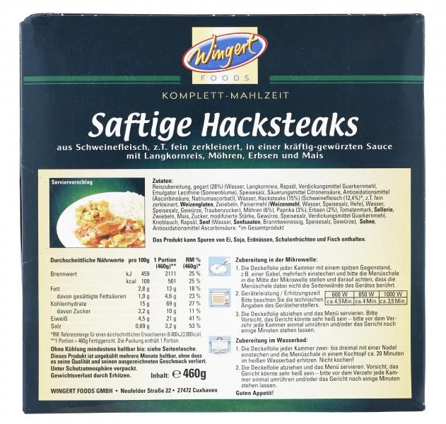 Wingert Foods Saftige Hacksteaks 2 Wingert Foods Saftige Hacksteaks – Bild 2