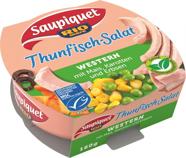 Saupiquet Thunfisch-Salat Western 1 Saupiquet Thunfisch-Salat Western