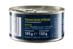 Küstengold Thunfisch-Stücke In Sonnenblumenöl 7 Küstengold Thunfisch-Stücke In Sonnenblumenöl -Lebensmittelserien Geschäft 4502060199 4250426215403 03.jpg