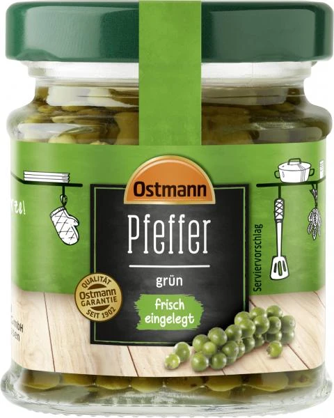 Ostmann Grüner Pfeffer Frisch Eingelegt 1 Ostmann Grüner Pfeffer Frisch Eingelegt