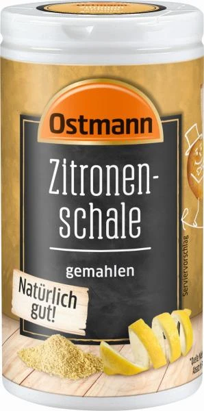 Ostmann Zitronenschale Gemahlen 1 Ostmann Zitronenschale Gemahlen