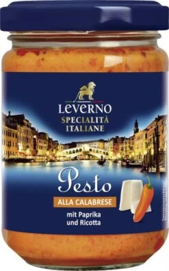 Leverno Pesto Alla Calabrese Mit Paprika & Ricotta