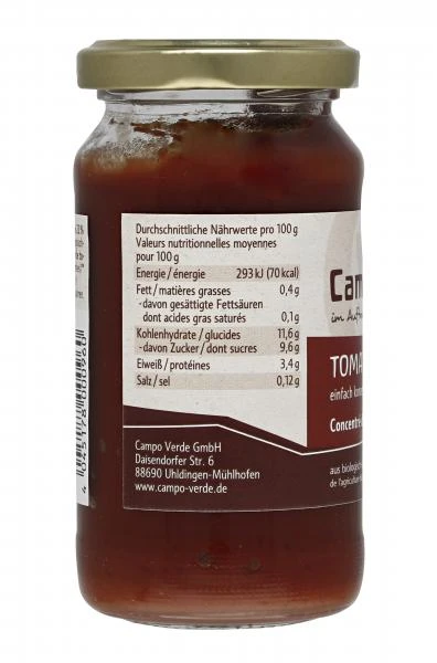 Campo Verde Demeter Tomatenmark 3 Campo Verde Demeter Tomatenmark – Bild 3