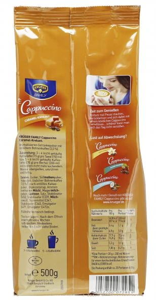 Krüger Family Cappuccino Caramel-Krokant 2 Krüger Family Cappuccino Caramel-Krokant – Bild 2