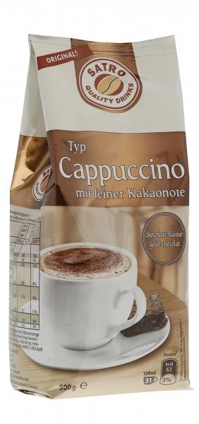 Satro Cappuccino Mit Feiner Kakaonote 1 Satro Cappuccino Mit Feiner Kakaonote