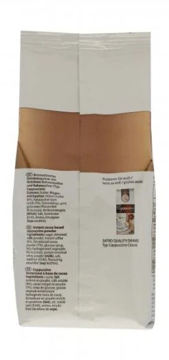 Satro Cappuccino Mit Feiner Kakaonote 6 Satro Cappuccino Mit Feiner Kakaonote -Lebensmittelserien Geschäft 4502090612 4015767814629 03