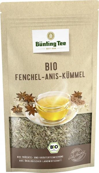 Bünting Tee Bio Fenchel-Anis-Kümmel 1 Bünting Tee Bio Fenchel-Anis-Kümmel