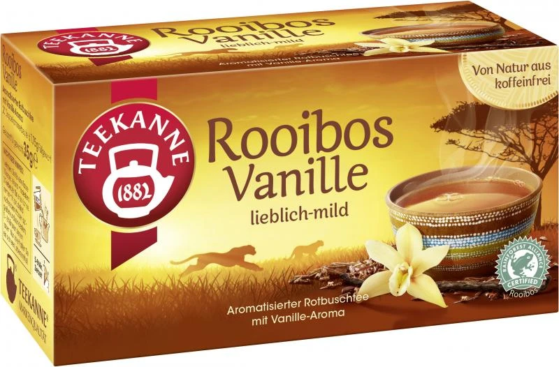 Teekanne Rooibos Vanille 1 Teekanne Rooibos Vanille