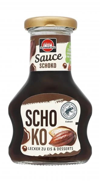 Schwartau Dessert Sauce Schokolade 1 Schwartau Dessert Sauce Schokolade