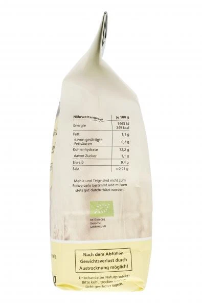 Mühle Erks Bioland Weizenmehl Type 550 2 Mühle Erks Bioland Weizenmehl Type 550 – Bild 2