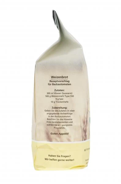 Mühle Erks Bioland Weizenmehl Type 550 4 Mühle Erks Bioland Weizenmehl Type 550 – Bild 4