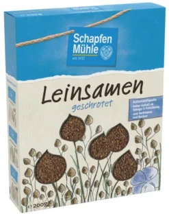 Schapfenmühle Leinsamen Geschrotet