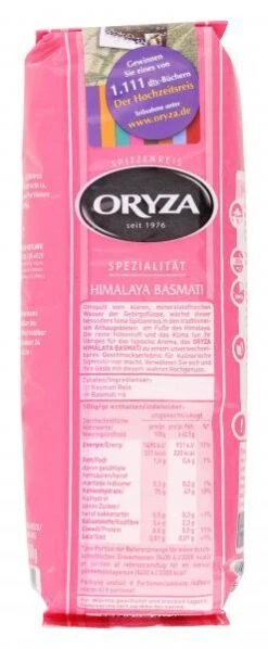 Oryza Himalaya Basmati-Reis -Lebensmittelserien Geschäft 4502110439 4006237640312 03.jpg