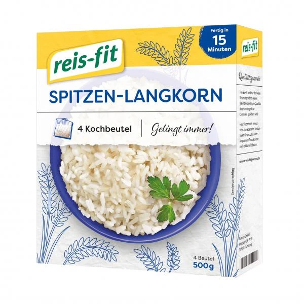 Reis-fit Spitzen-Langkorn-Reis Kochbeutel 1 Reis-fit Spitzen-Langkorn-Reis Kochbeutel