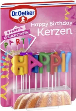 Dr. Oetker Happy Birthday Kerzen