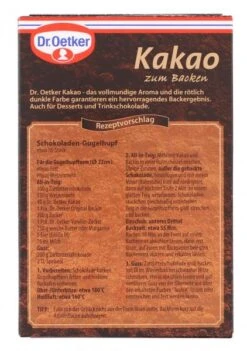 Dr. Oetker Kakao Zum Backen -Lebensmittelserien Geschäft 4502111410 4000521005450 03.jpg