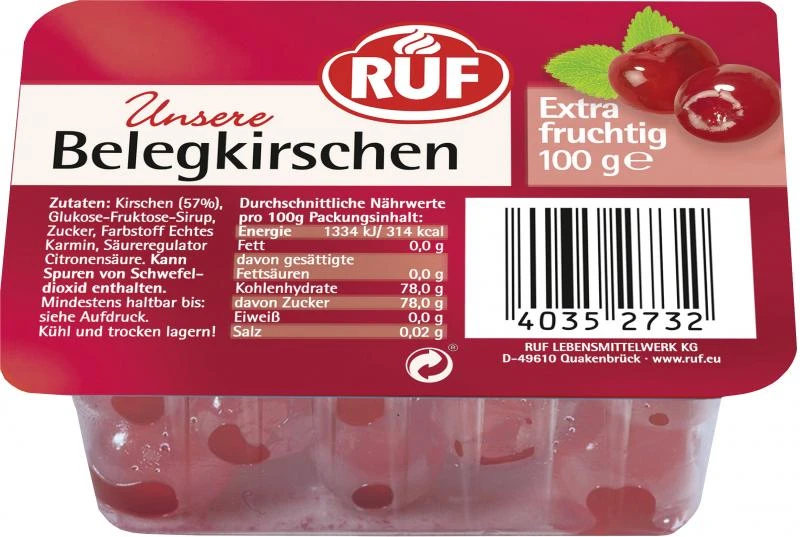 Ruf Belegkirschen Rot 1 Ruf Belegkirschen Rot