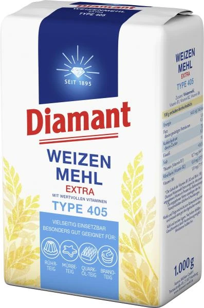 Diamant Weizenmehl Extra Type 405 1 Diamant Weizenmehl Extra Type 405