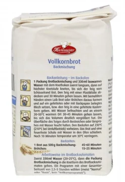 Küchenmeister Backmischung Vollkornbrot -Lebensmittelserien Geschäft 4502113460 4006363101435 03.jpg