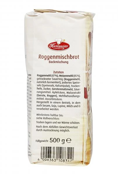 Küchenmeister Backmischung Roggenmischbrot 4 Küchenmeister Backmischung Roggenmischbrot – Bild 4