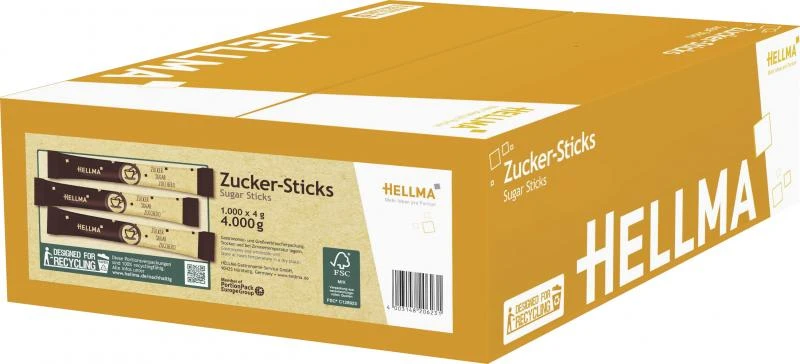 Hellma Zucker-Sticks 1 Hellma Zucker-Sticks