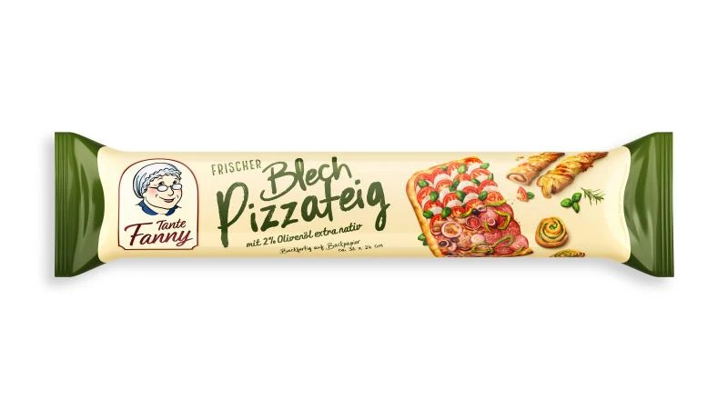 Tante Fanny Frischer Blech-Pizzateig 1 Tante Fanny Frischer Blech-Pizzateig