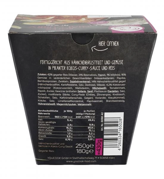 Youcook Rotes Thai Curry Mit Huhn 3 Youcook Rotes Thai Curry Mit Huhn – Bild 3
