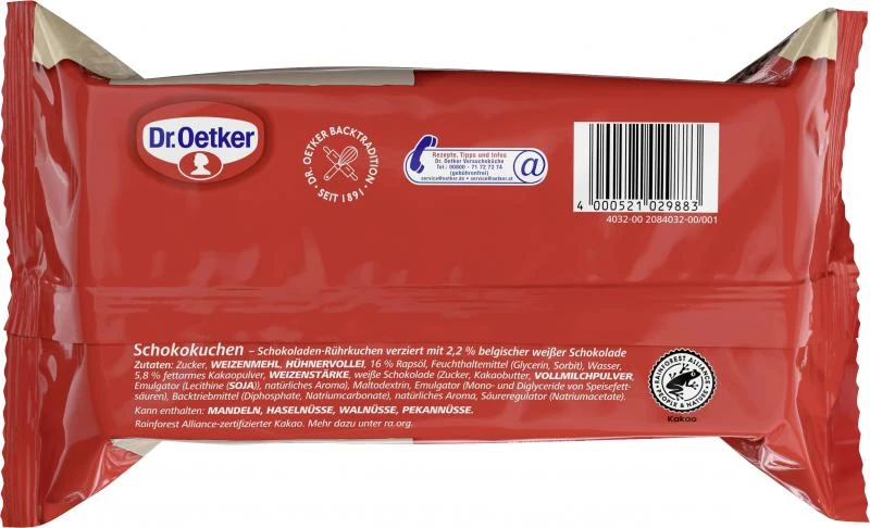 Dr. Oetker Kuchen Schoko Mit Weißer Schokoladenglasur 2 Dr. Oetker Kuchen Schoko Mit Weißer Schokoladenglasur – Bild 2