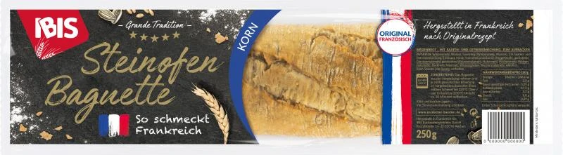 Ibis Grande Tradition Steinofenbaguette Korn 1 Ibis Grande Tradition Steinofenbaguette Korn